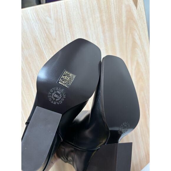 Stella Mccartney Cowboy Boot Women's Black 40 US New In Box Hot! - Picture 11 of 15